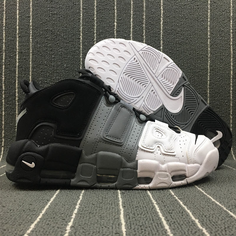 Nike Air More - Uptempo 96 - Black / Black - Cool Grey - White