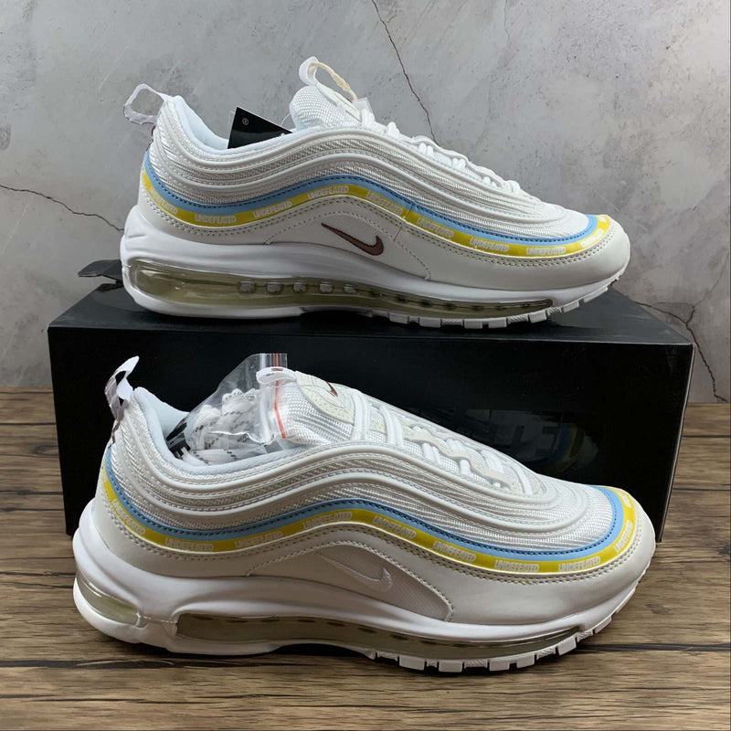 Nike Air Max 97 - OG UNDFTD - Sail / White - Aero Blue - Midwest Gold