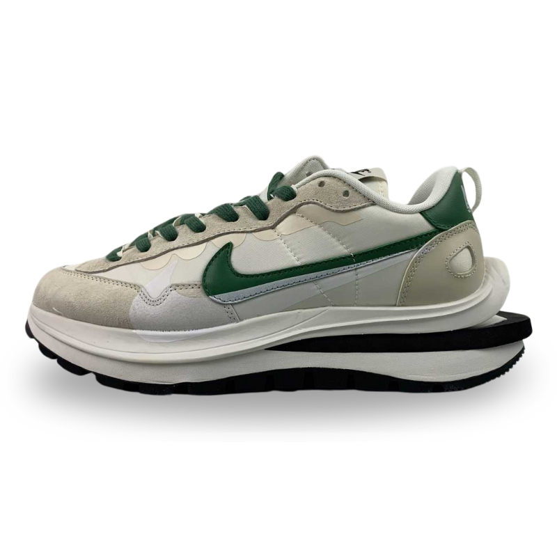 Nike Sacai - Vaporwaffle - Beige White / Green