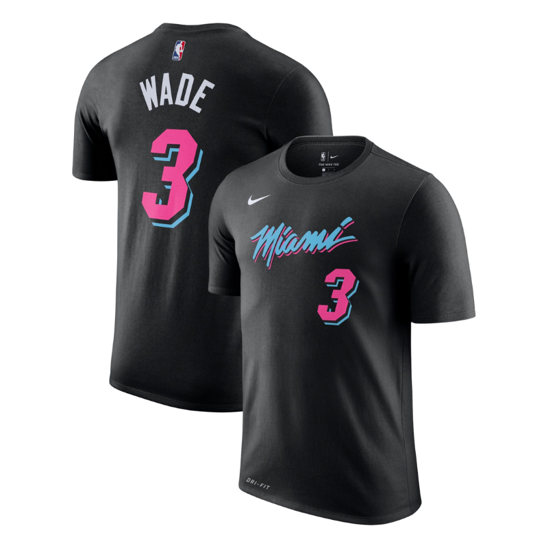 Camiseta Masculina - Miami Heat - 3 Wade