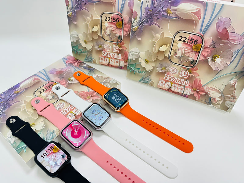 Smartwatch - Z97 mini Kit 4 pulseiras 41 mm