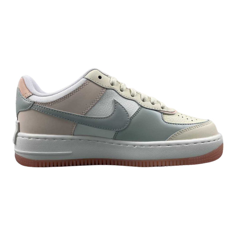 Nike Air Force 1 - Shadow - Coconut Milk / Crimson Tint