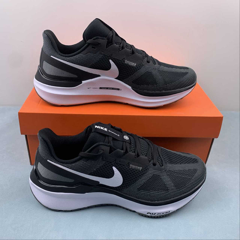 Nike Air Zoom - Structure 25 - Black / White - Iron Grey