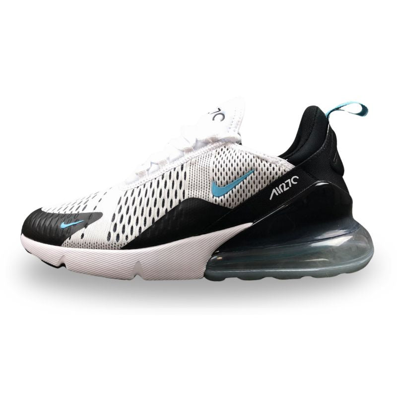 Nike Air Max 270 - White / Black - Blue Mounth