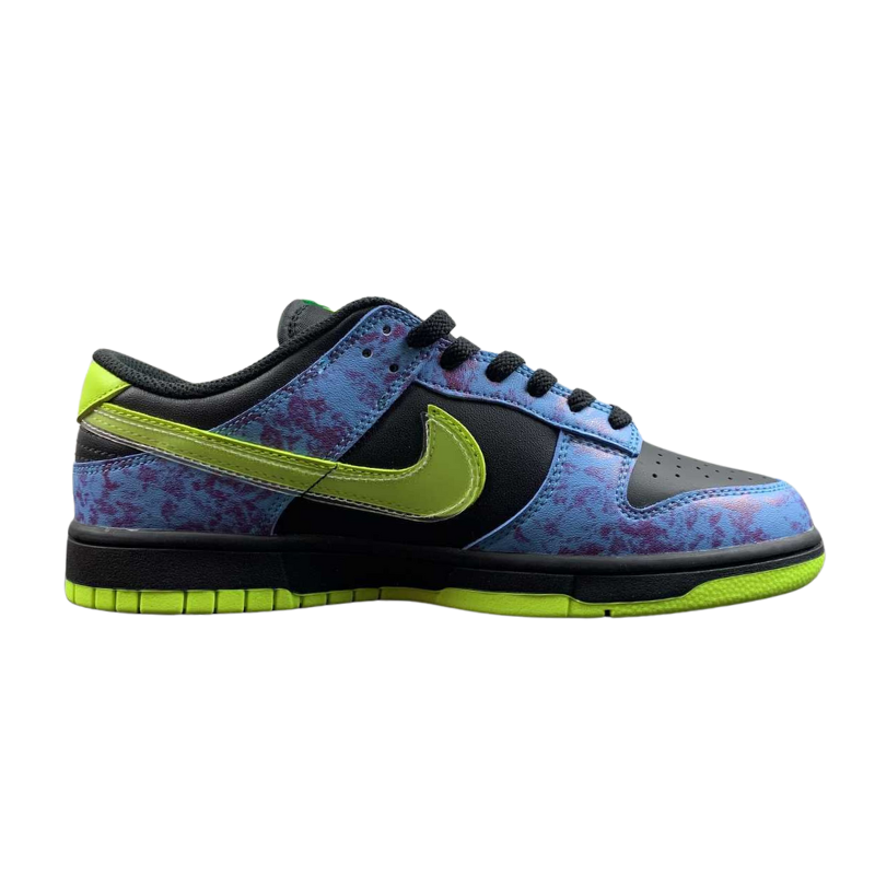 Nike Dunk Low - Black / Blue / Green