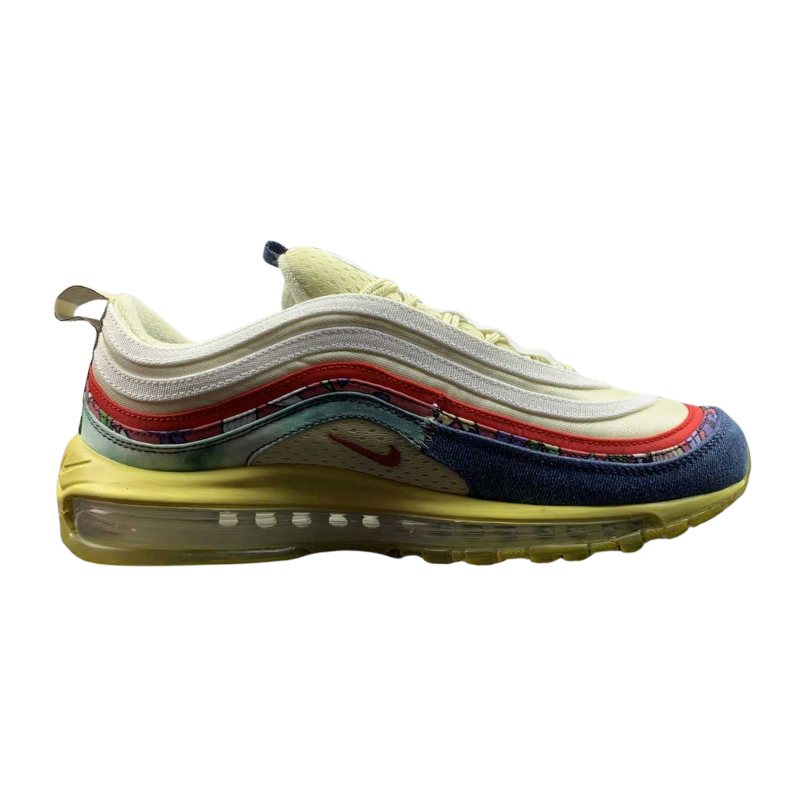 Nike Air Max 97 - Coconut Milk / Track Red - Fossil