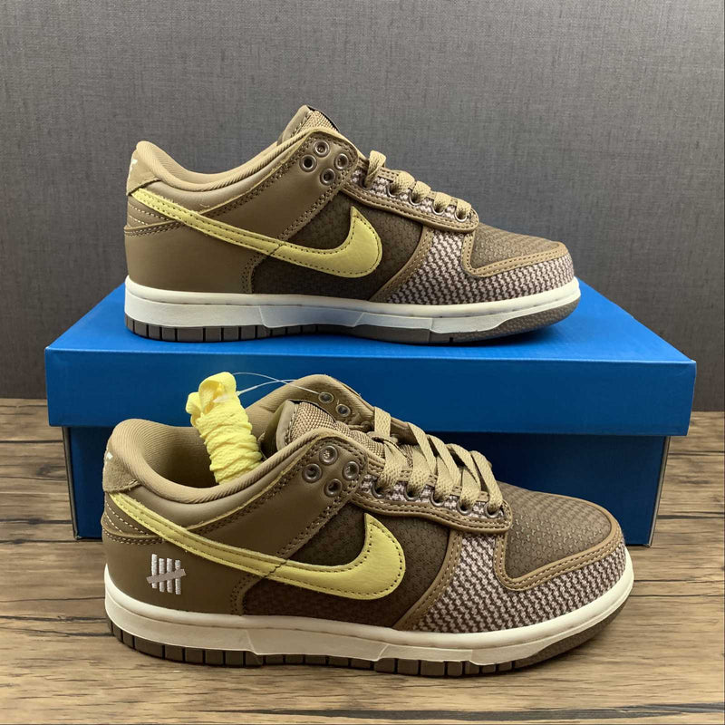 Nike Dunk Low - SP UNDFTD - Canteen / Lemon Frost - Palomino