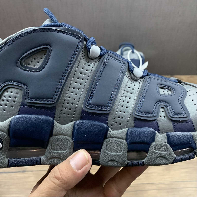 Nike Air More - Uptempo  96 - Cool Grey / White - Midnight Navy