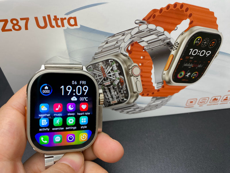 Smartwatch - Z87 Ultra - 3 em 1 - 49mm