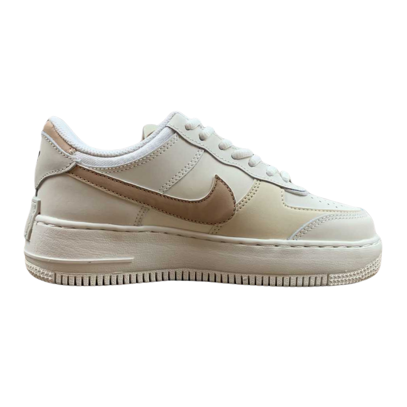 Nike Air Force 1 - Shadow - Sail / Hemp - Fossil - Light Bone