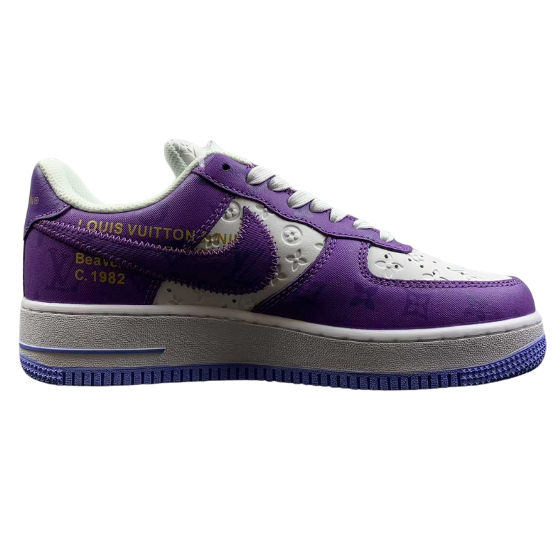 Nike Air Force 1 - Louis Vuitton - White /Purple