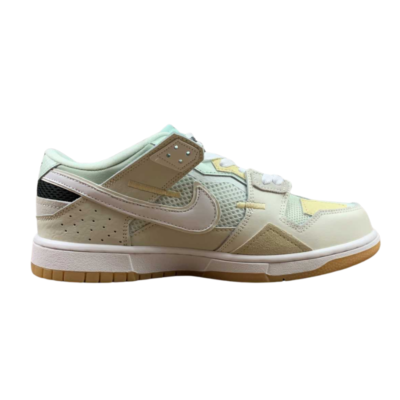 Nike Dunk Low - Scrap - Sail / White - Sea Glass - Seafoam