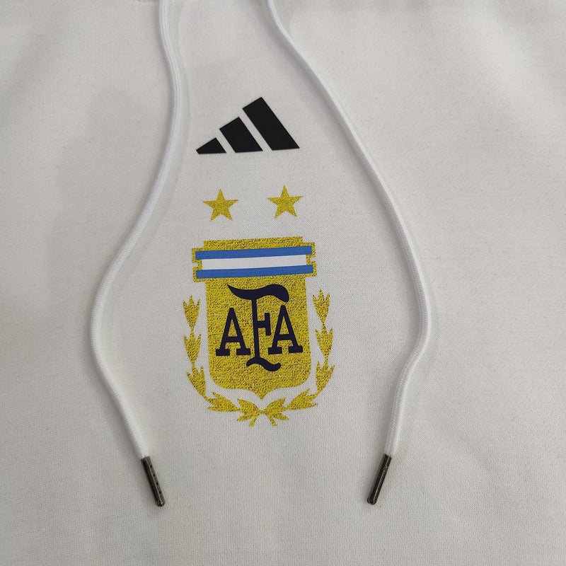 Blusa Moletom Com Capuz - Argentina FC