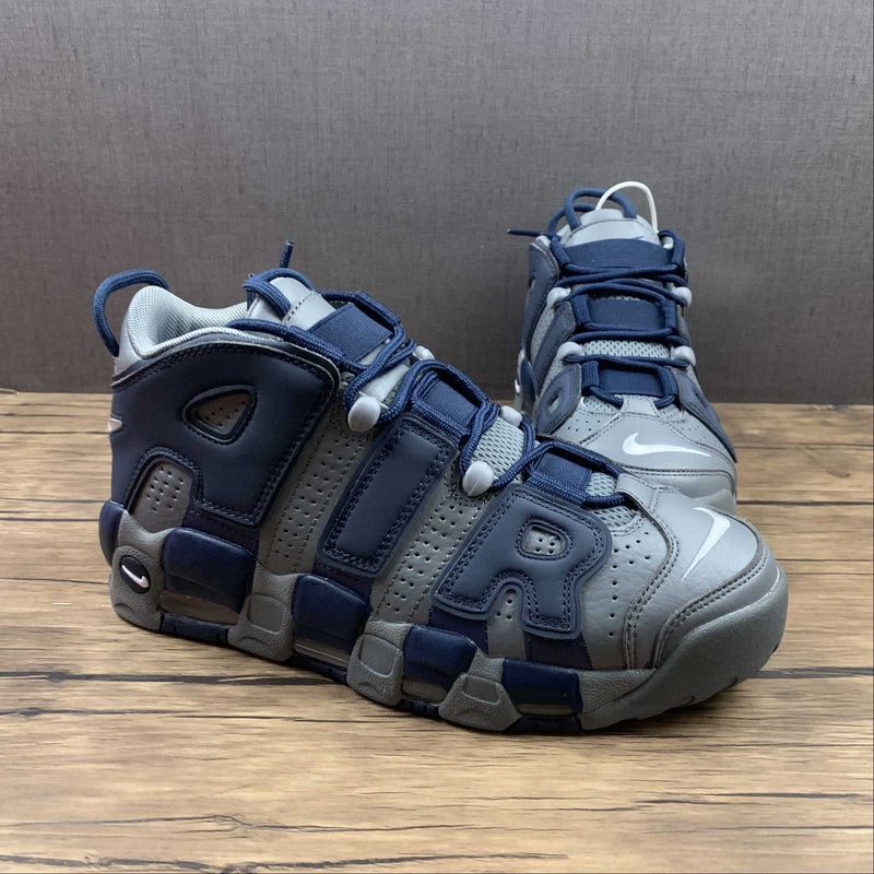 Nike Air More - Uptempo  96 - Cool Grey / White - Midnight Navy