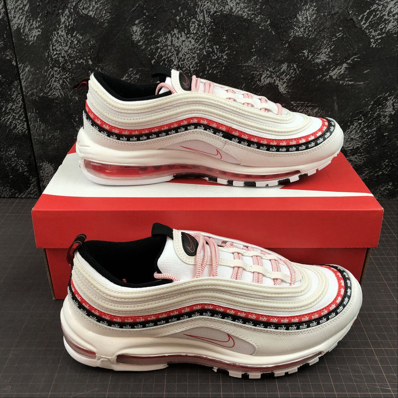 Nike Air Max 97 - White / Habanero Red - White - Black