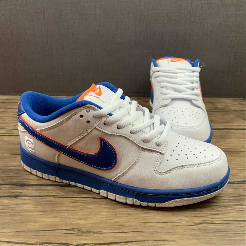 Nike Dunk Low - White / Blue / Orange