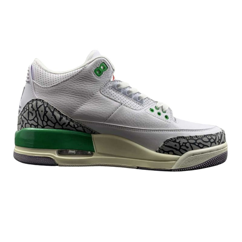 Nike Air Jordan 3 - Retro - White / Light Lurry - Green