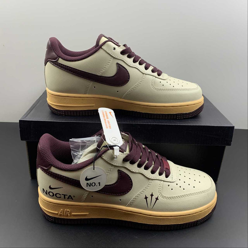 Nike Air Force 1 - '07 LV8 - Beige / Burgundy