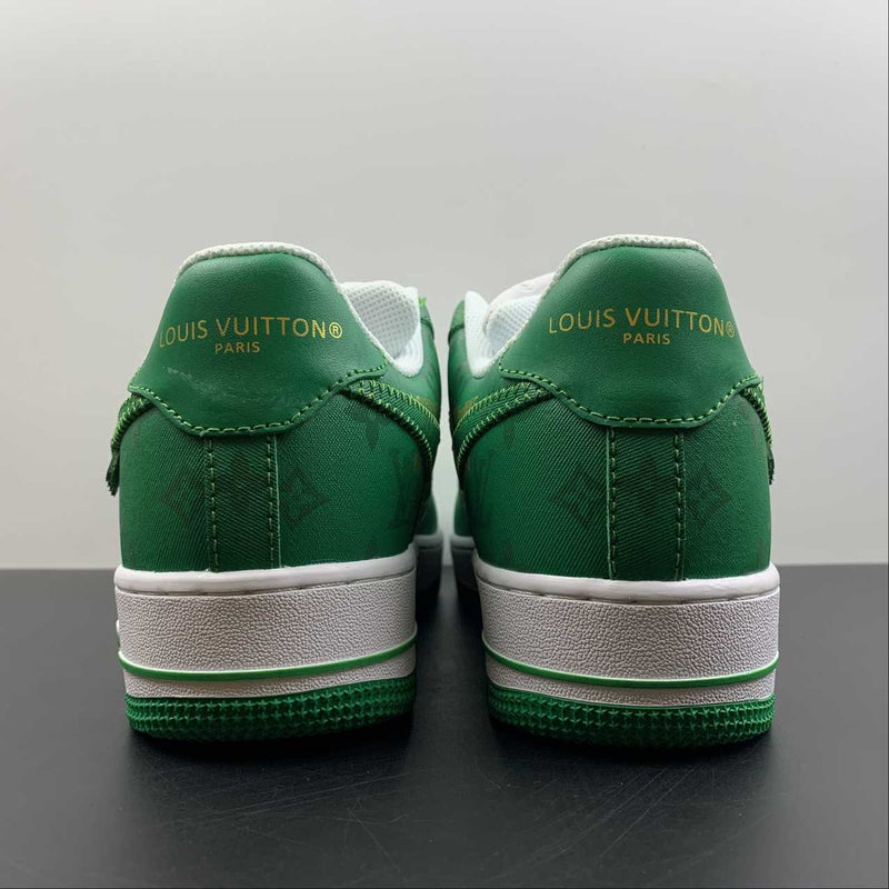 Nike Air Force 1 - Louis Vuitton - White / Green