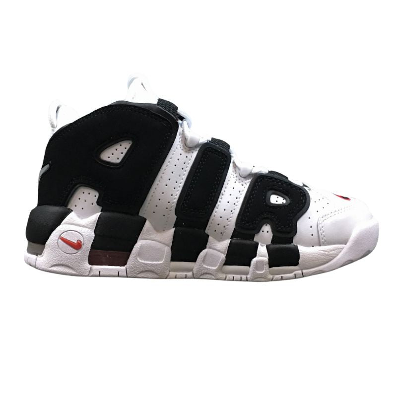 Nike Air More - Uptempo GS - White / Black - University Red