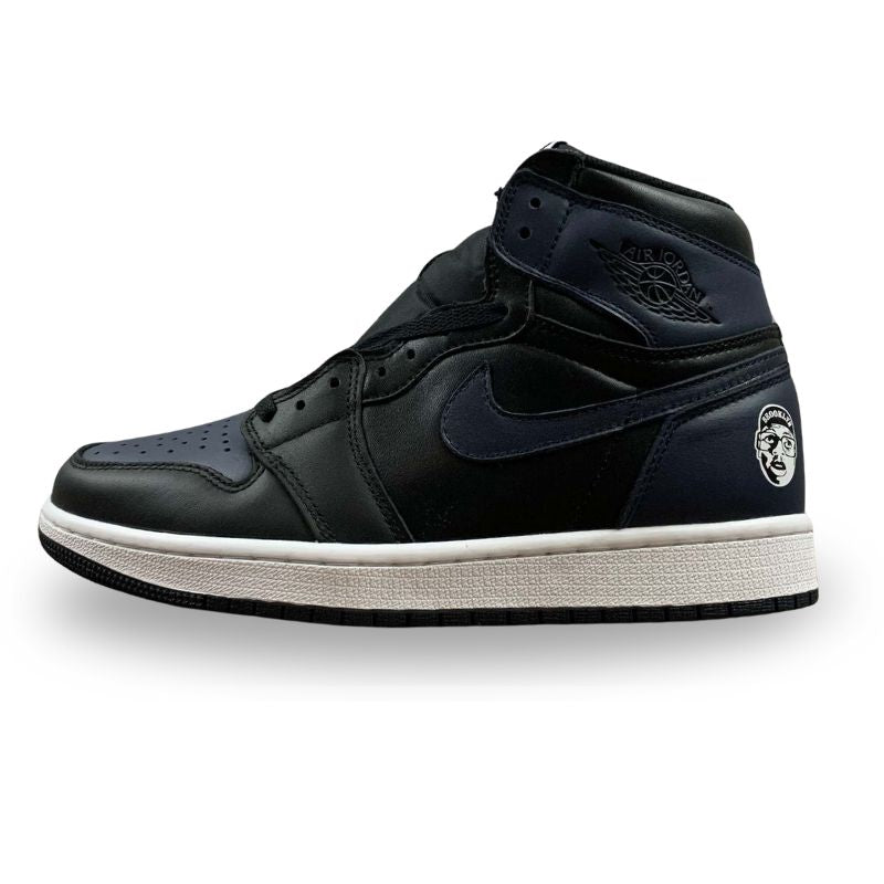 Nike Air Jordan 1 - MID Fearless - Navy Blue / Black