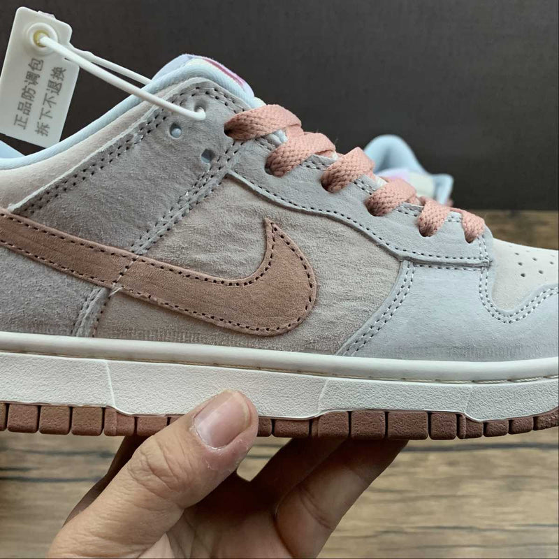 Nike Dunk Low - Retro PRM - Phantom / Fossil Rose - Aura