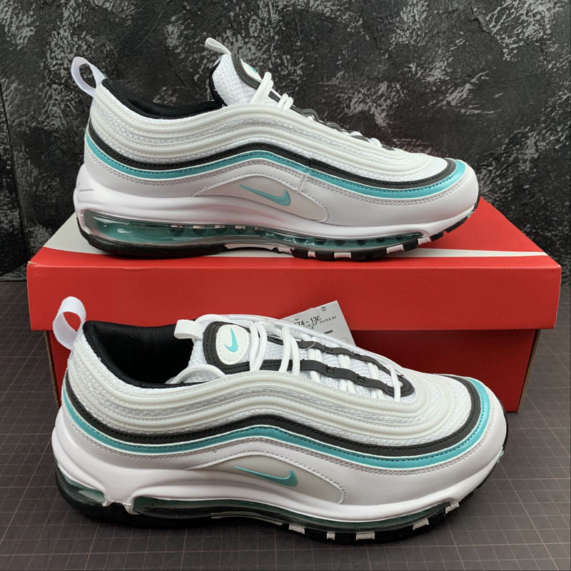 Nike Air Max 97 - White / Aurora Green - Black