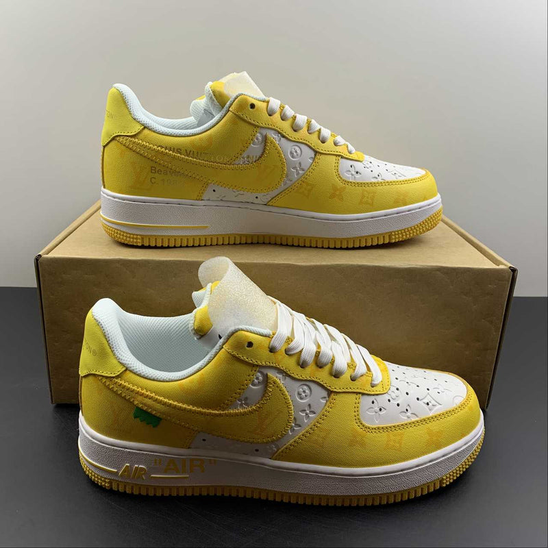 Nike Air Force 1 - Louis Vuitton - Yellow