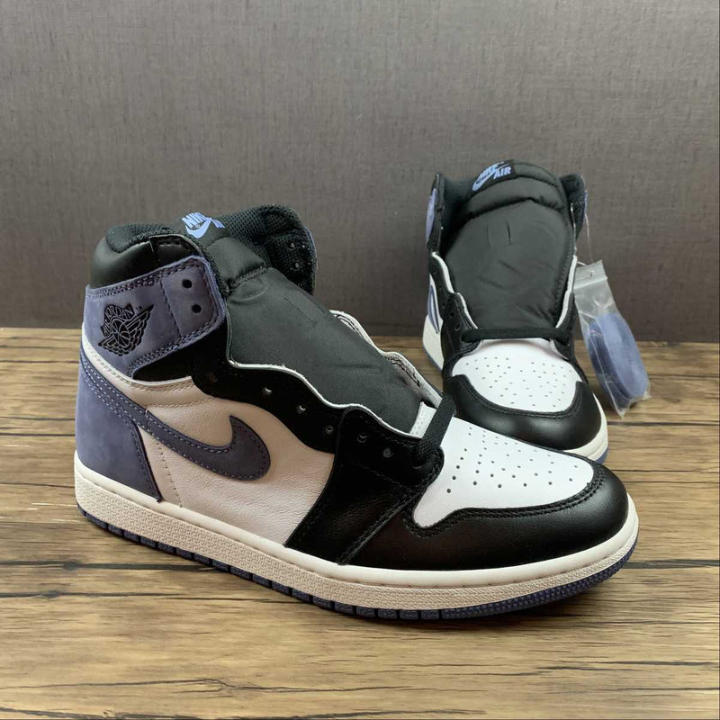 Nike Air Jordan 1 - Retro High OG - Summit White / Blue Moon - Black