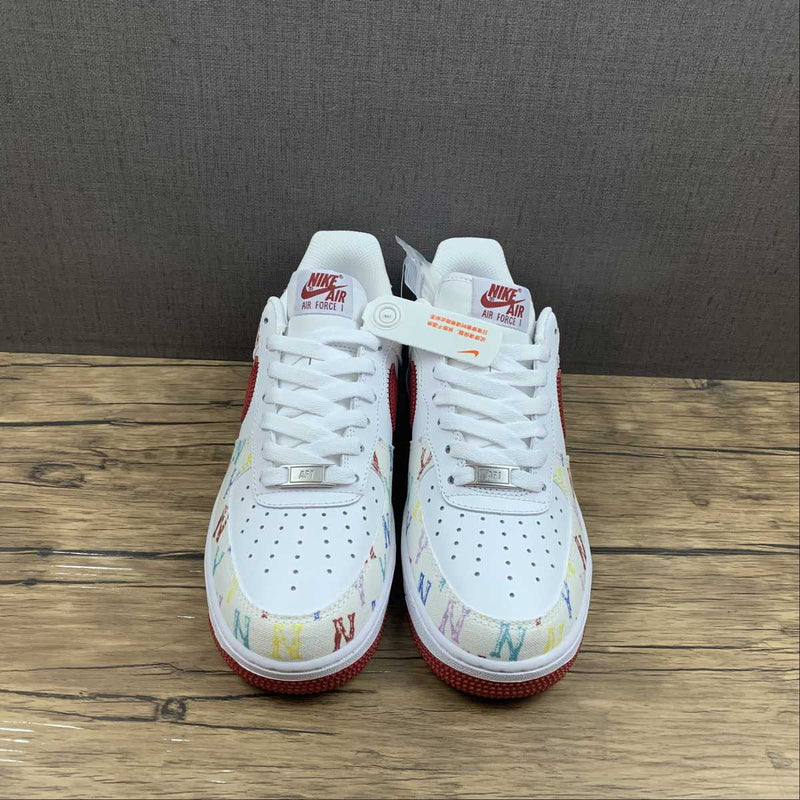 Nike Air Force 1 - '07 - White Red / White Tick Five Colours