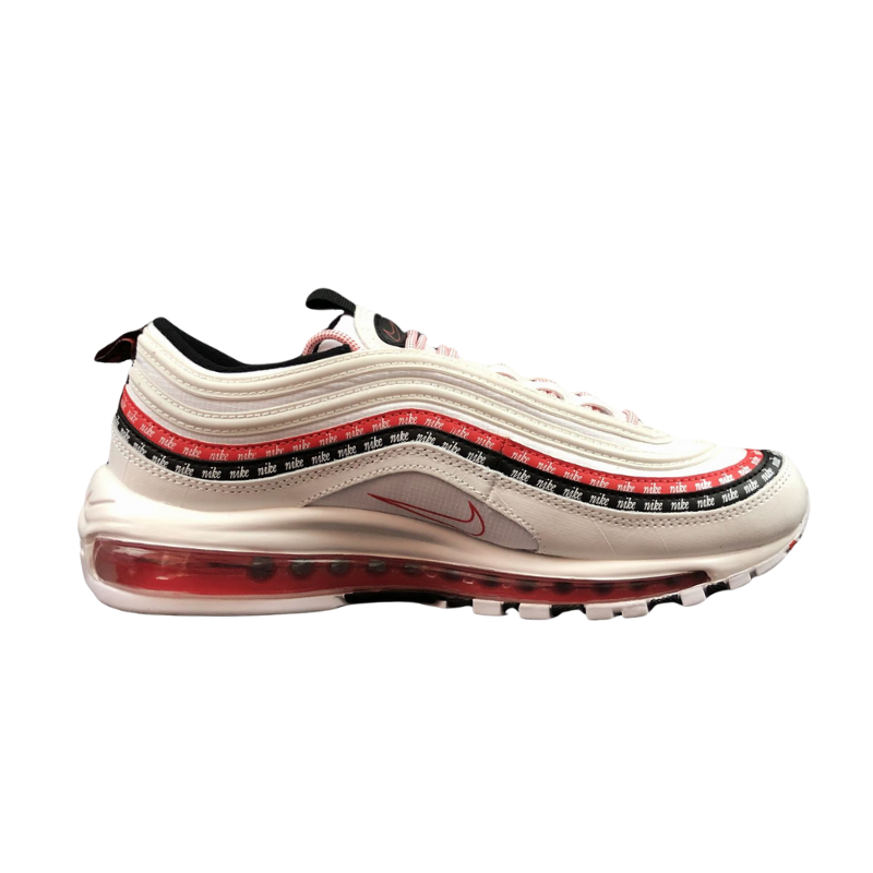 Nike Air Max 97 - White / Habanero Red - White - Black