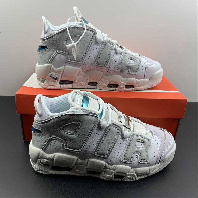 Nike Air More - Uptempo FLS - Summit White / Grey Fog - Grey Fog