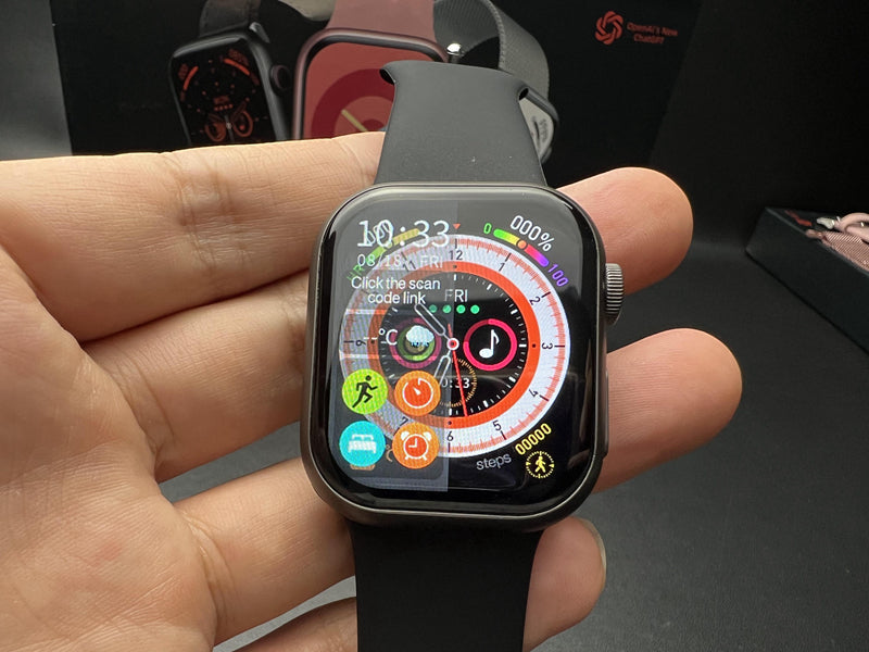 Smartwatch - HW X Mini - 41 mm + 3 Pulseiras Brinde