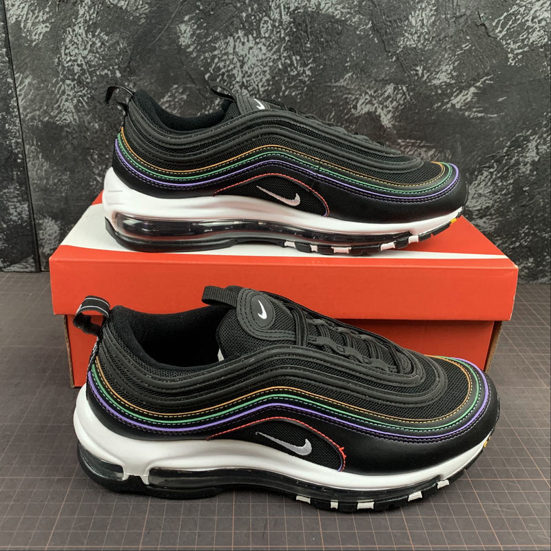 Nike Air Max 97 - Black / White - Psychic Purple