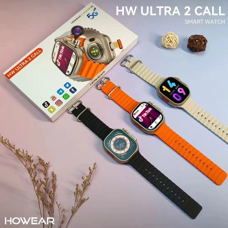 Smartwatch - HW Ultra 2 Call + 4G/5G Android + slot de chip - 49mm