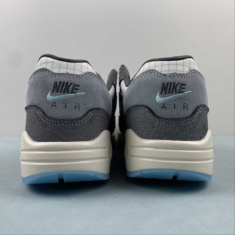 Nike Air Max 1 - 86 PRM - White / Blue Chill - Cool Grey