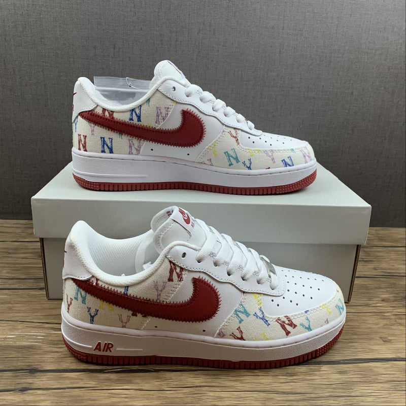 Nike Air Force 1 - '07 - White Red / White Tick Five Colours