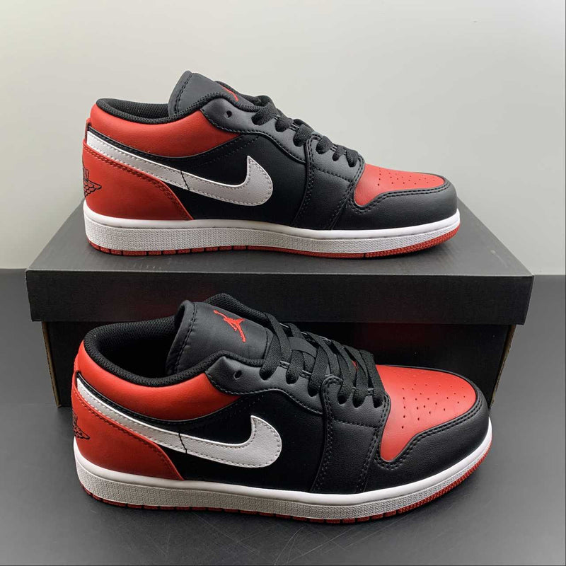 Nike Air Jordan 1 - LOW - Red / Black