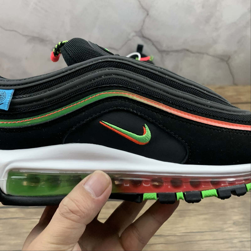 Nike Air Max 97 - WW - Black / Green Strike