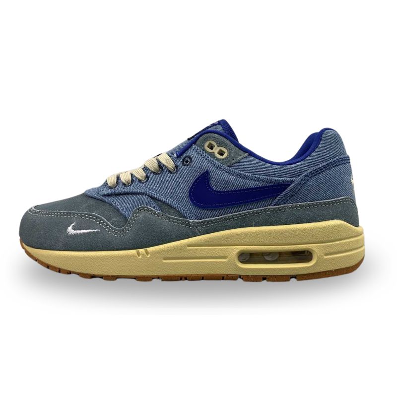 Nike Air Max 1 - PRM - Mineral Slate / Deep Royal Blue