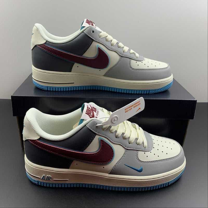 Nike Air Force 1 - '07 - Wine Red / Grey