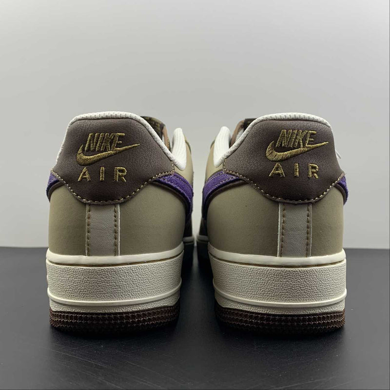 Nike Air Force 1 - '07 - Grey / White / Brown