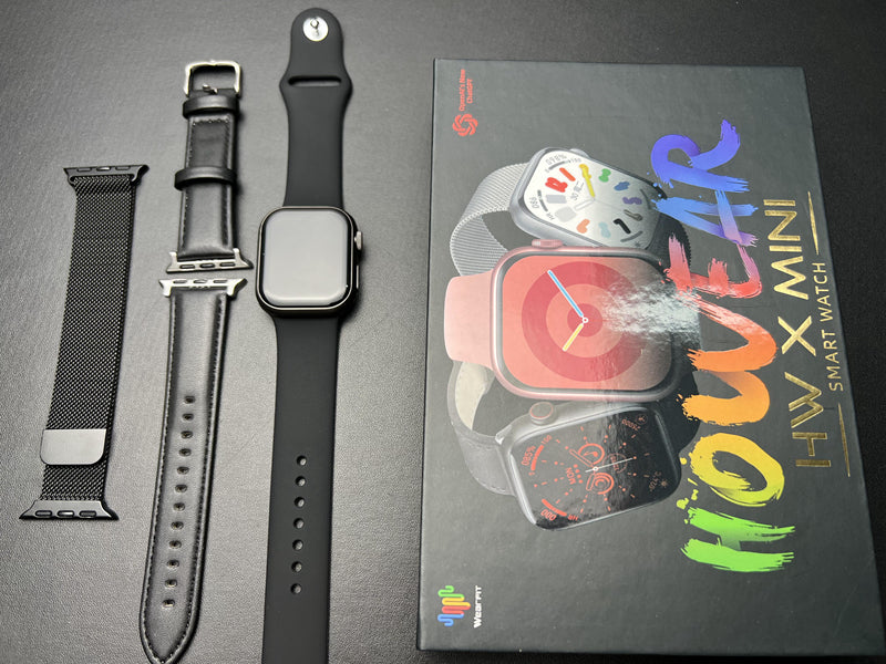 Smartwatch - HW X Mini - 41 mm + 3 Pulseiras Brinde