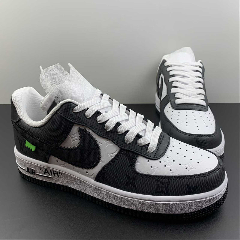 Nike Air Force 1 - Louis Vuitton - Black / White