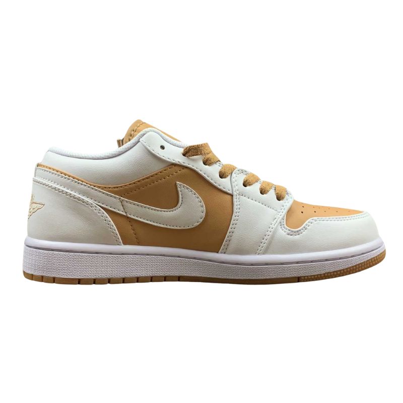 Nike Air Jordan 1 - LOW - White / Brown