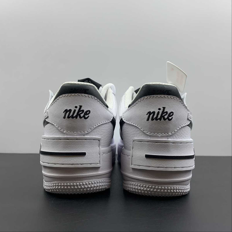 Nike Air Force 1 - Shadow - White / White / Black