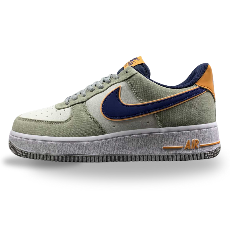 Nike Air Force 1 - '07 - Grey / Orange / Dark Blue / White