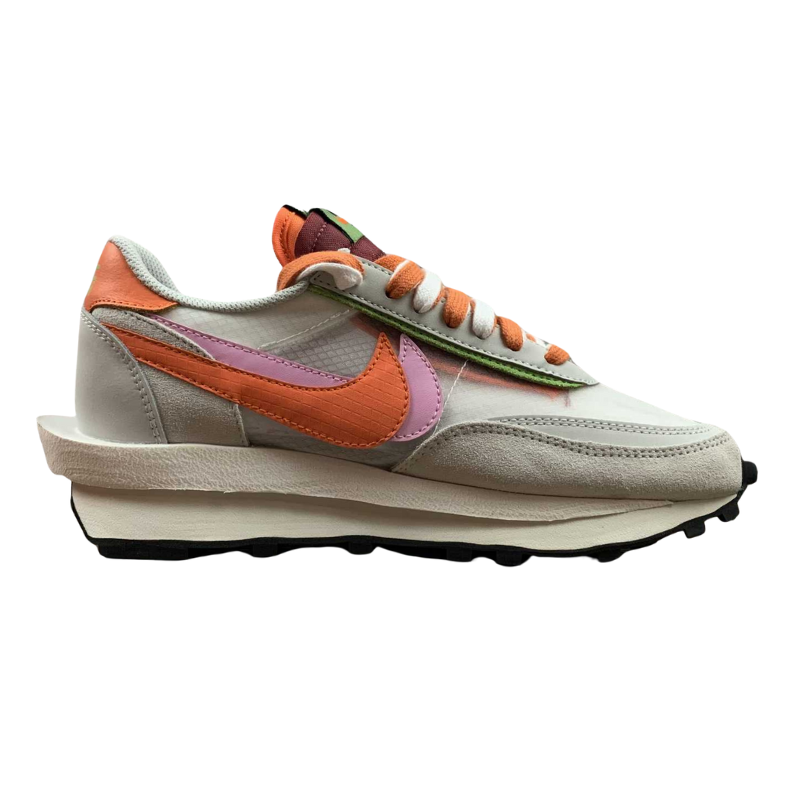 Nike Sacai - Ldwaffle - Grey / Orange - Grey