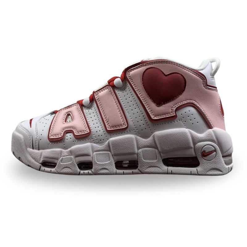 Nike Air More - Uptempo 96 - White / Varsity Red - White