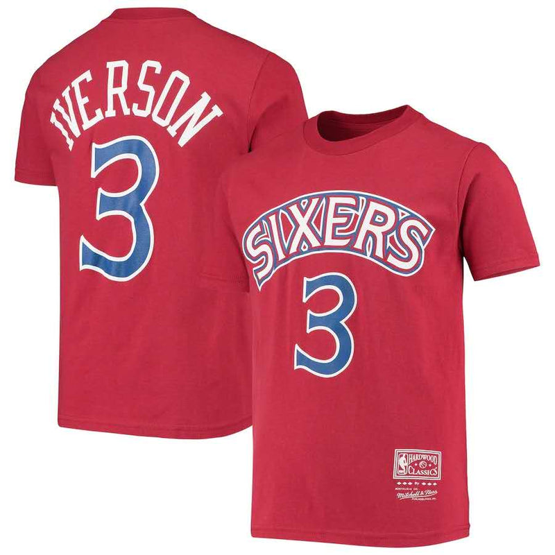 Camiseta Masculina - Philadelphia 76ers - 3 Iverson